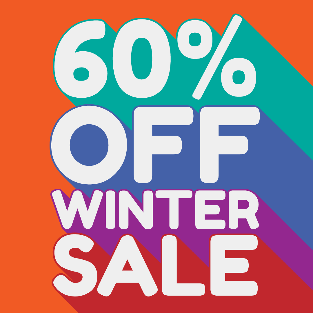 60% off Winter Sale