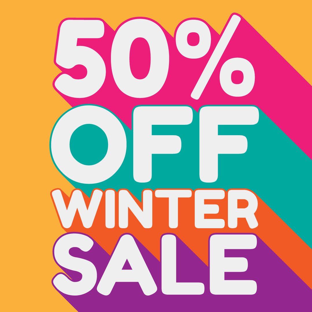 50% off Winter Sale