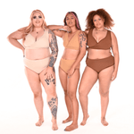 Bex, Sarah and Tumi in 3 colours of nude underwear