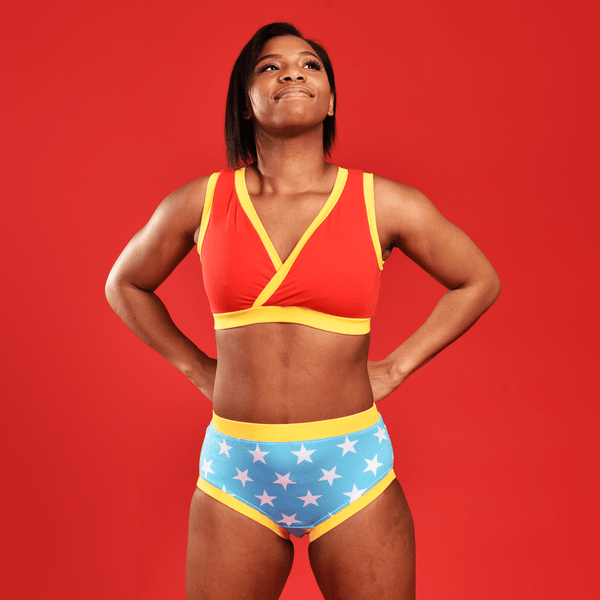 Sports bra online and underwear set