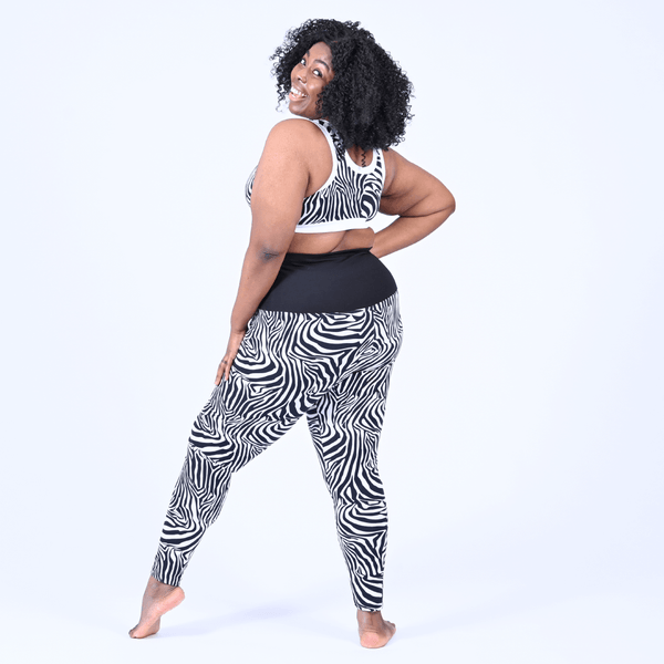 Cotton leopard print shop leggings